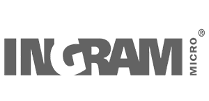 Ingram Micro logo black and white